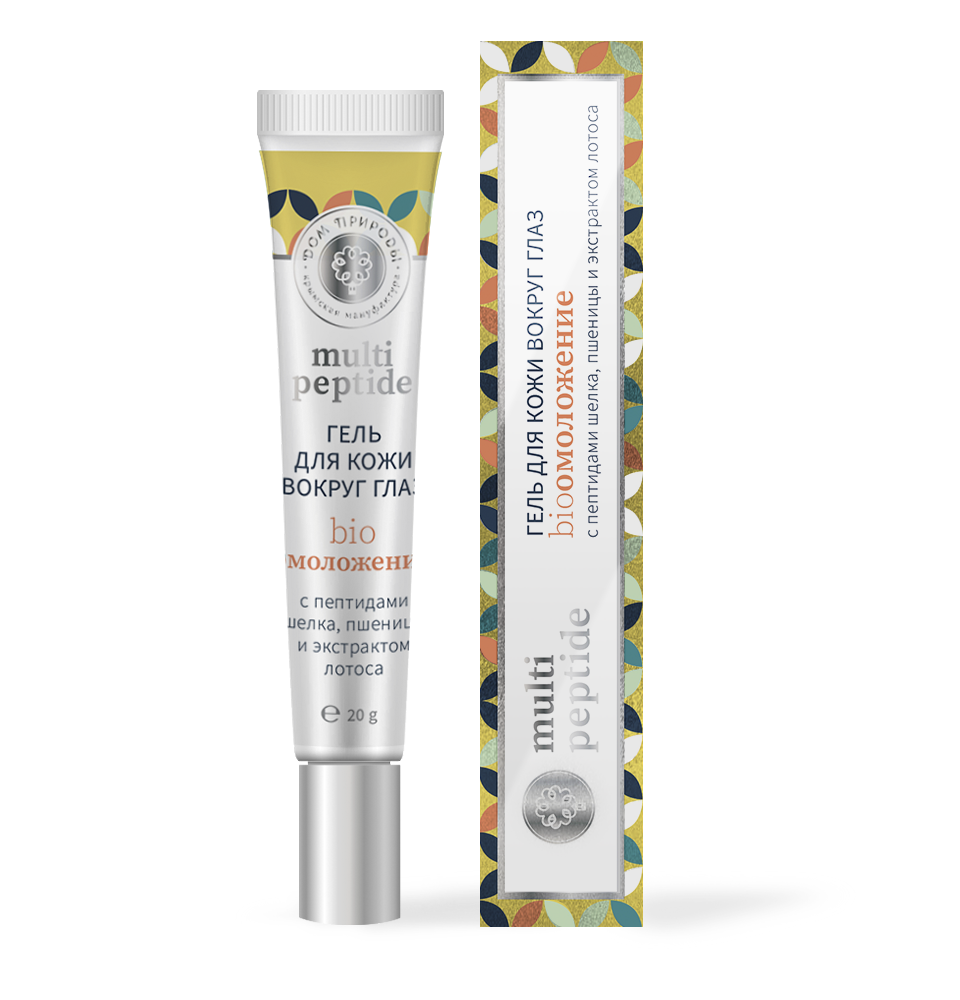 Гель для кожи вокруг глаз биоомоложение Multi Peptide
