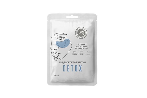 Гидрогелевые патчи Detox экстракт саргассовых водорослей 
