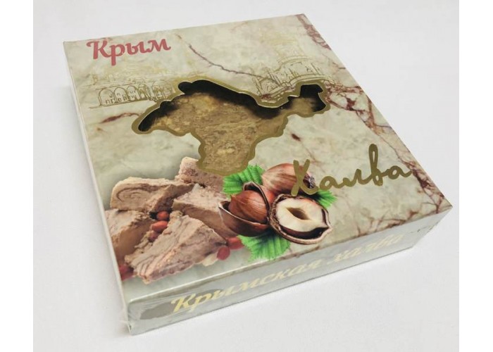 Халва арахисовая с фундуком и какао