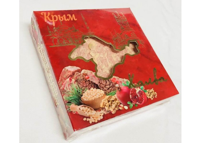 Халва тахинная с кедровым орехом на гранатовом соке