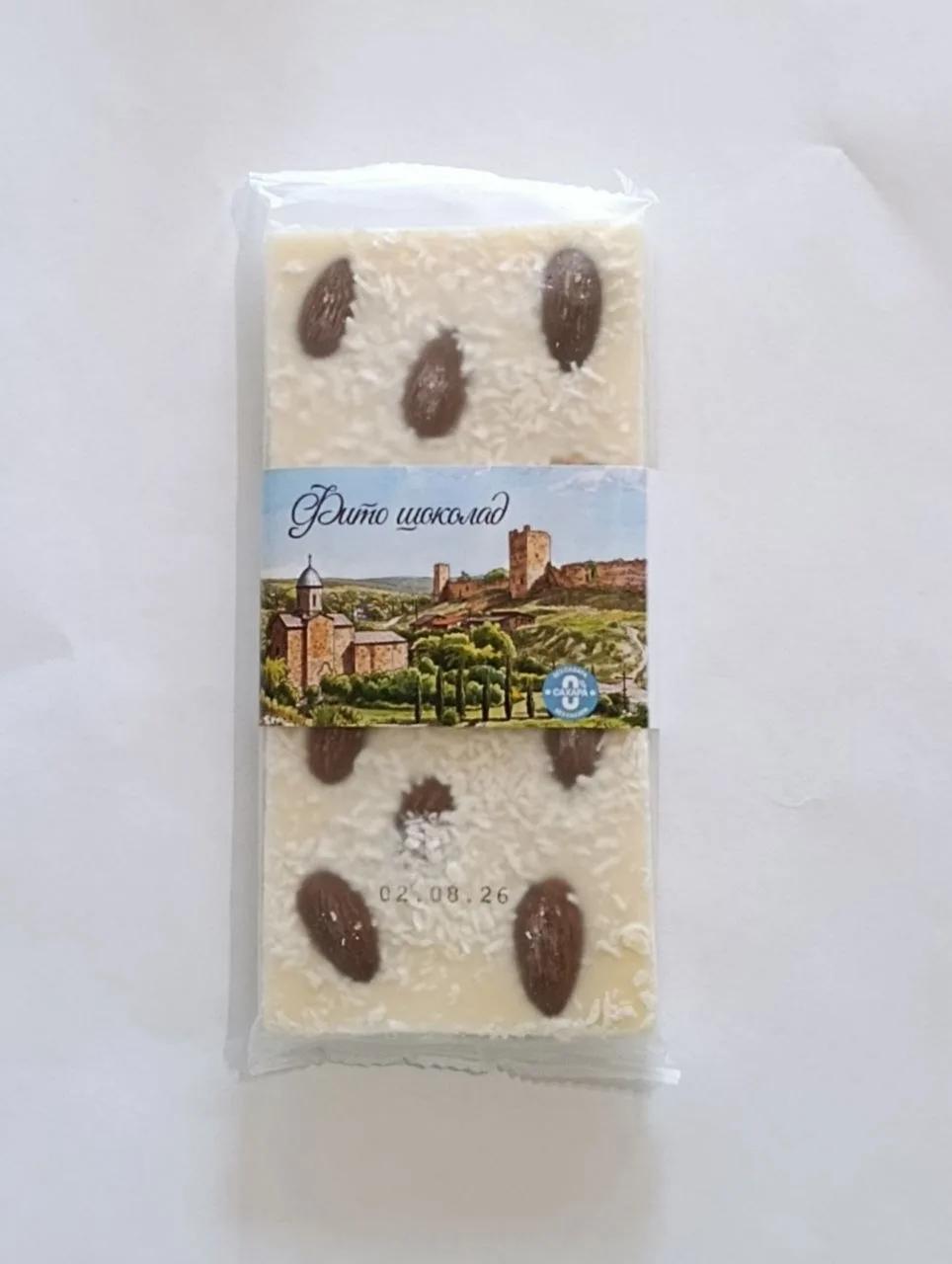 Шоколад Кокосовый с миндалём