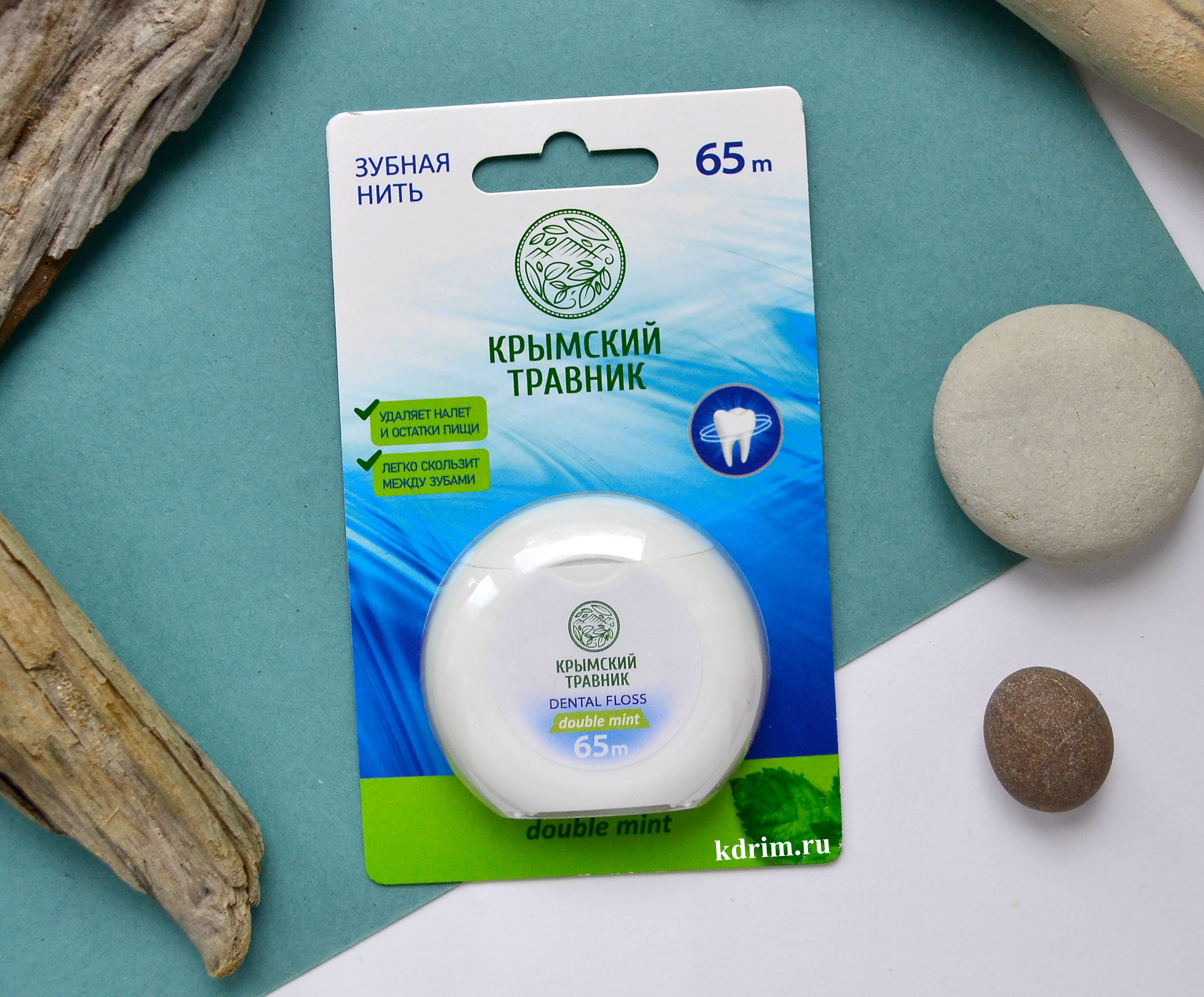 Нить зубная oral med+