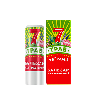 Натуральный бальзам 7 трав твердый