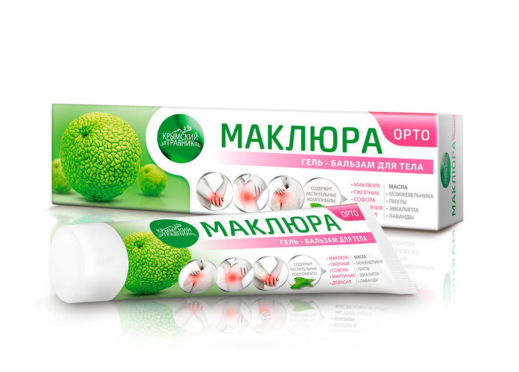 Гель-бальзам Маклюра ОРТО при боли в суставах