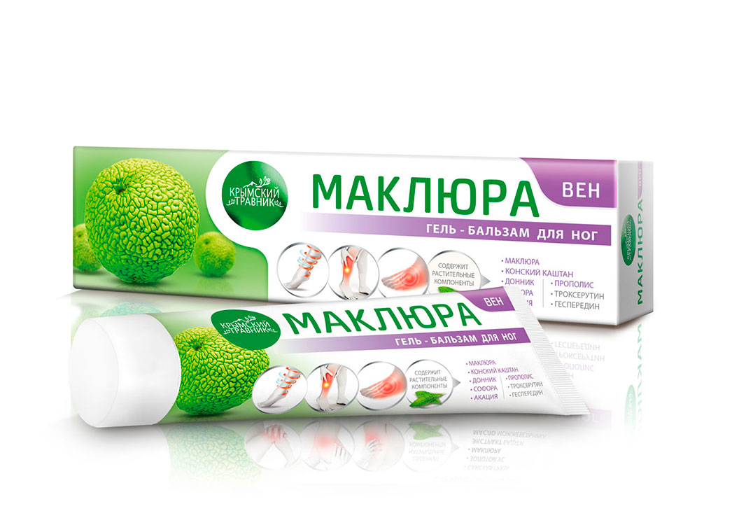 Гель-бальзам Маклюра ВЕН при варикозе