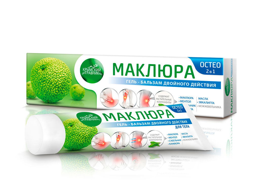 Гель-бальзам Маклюра ОСТЕО двойного действия