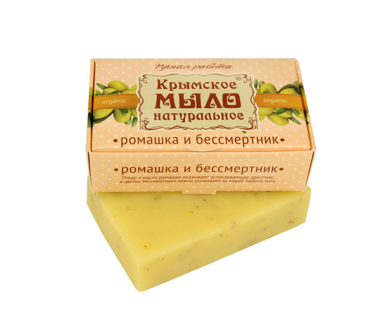 Мыло "Ромашка и бессмертник"