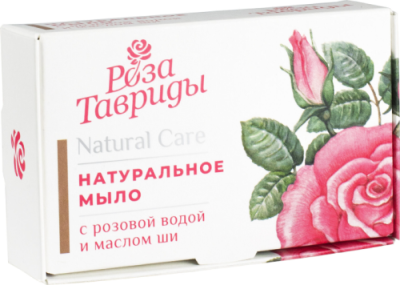 Мыло с розовой водой и маслом ши