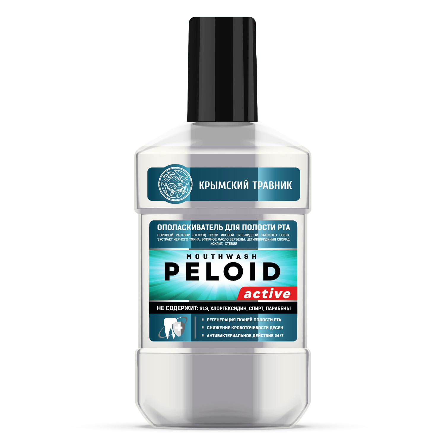Ополаскиватель для полости рта PELOID active