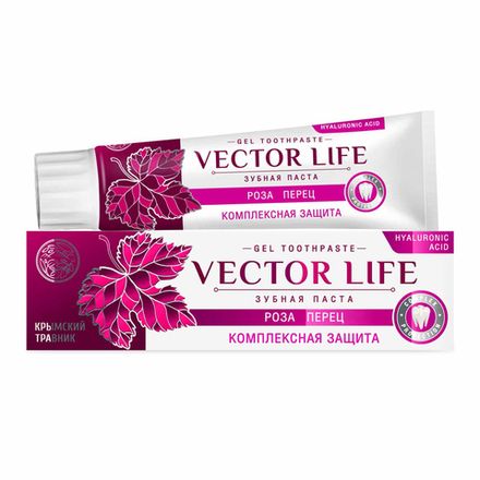 зубная паста Vector life комплексная защита