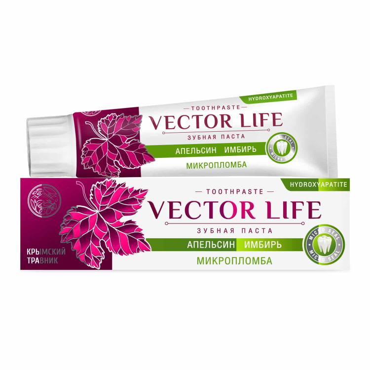 Зубная паста Vector life микропломба