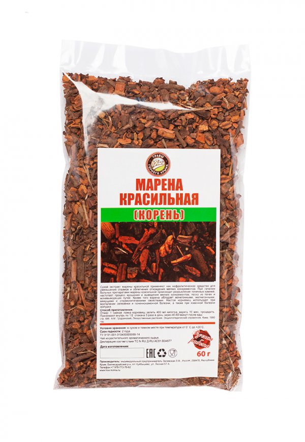 Марена красильная (корень)
