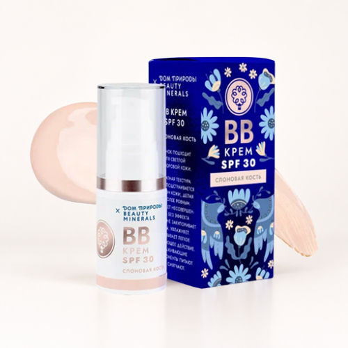 BB крем для лица SPF-30 слоновая кость