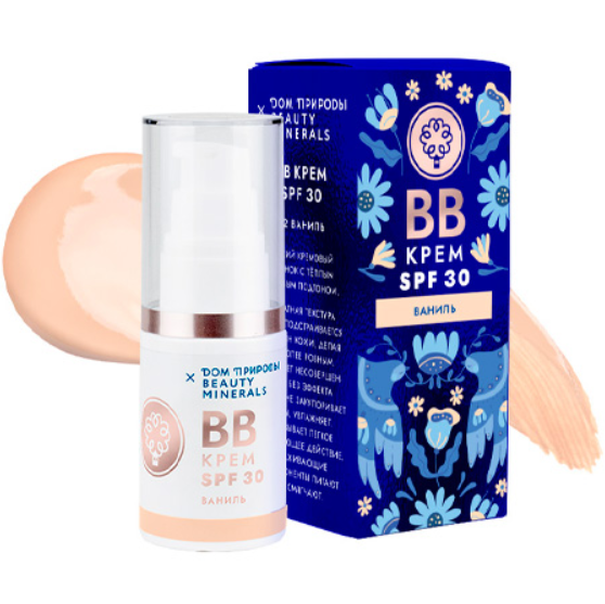 BB крем для лица SPF-30 ваниль