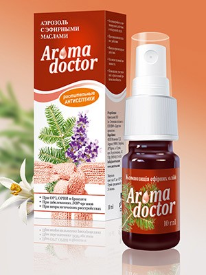 Аэрозоль с эфирными маслами "Aroma doctor"