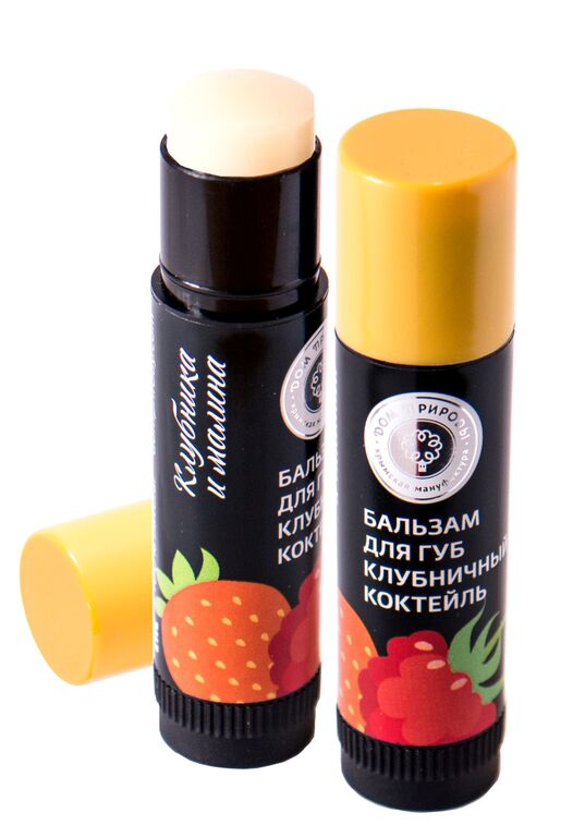 Бальзам для губ Клубничный коктейль