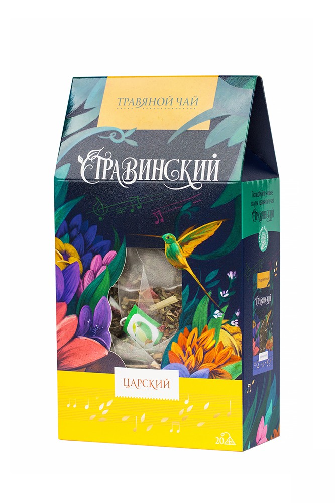Чай Царский сбор в пирамидках