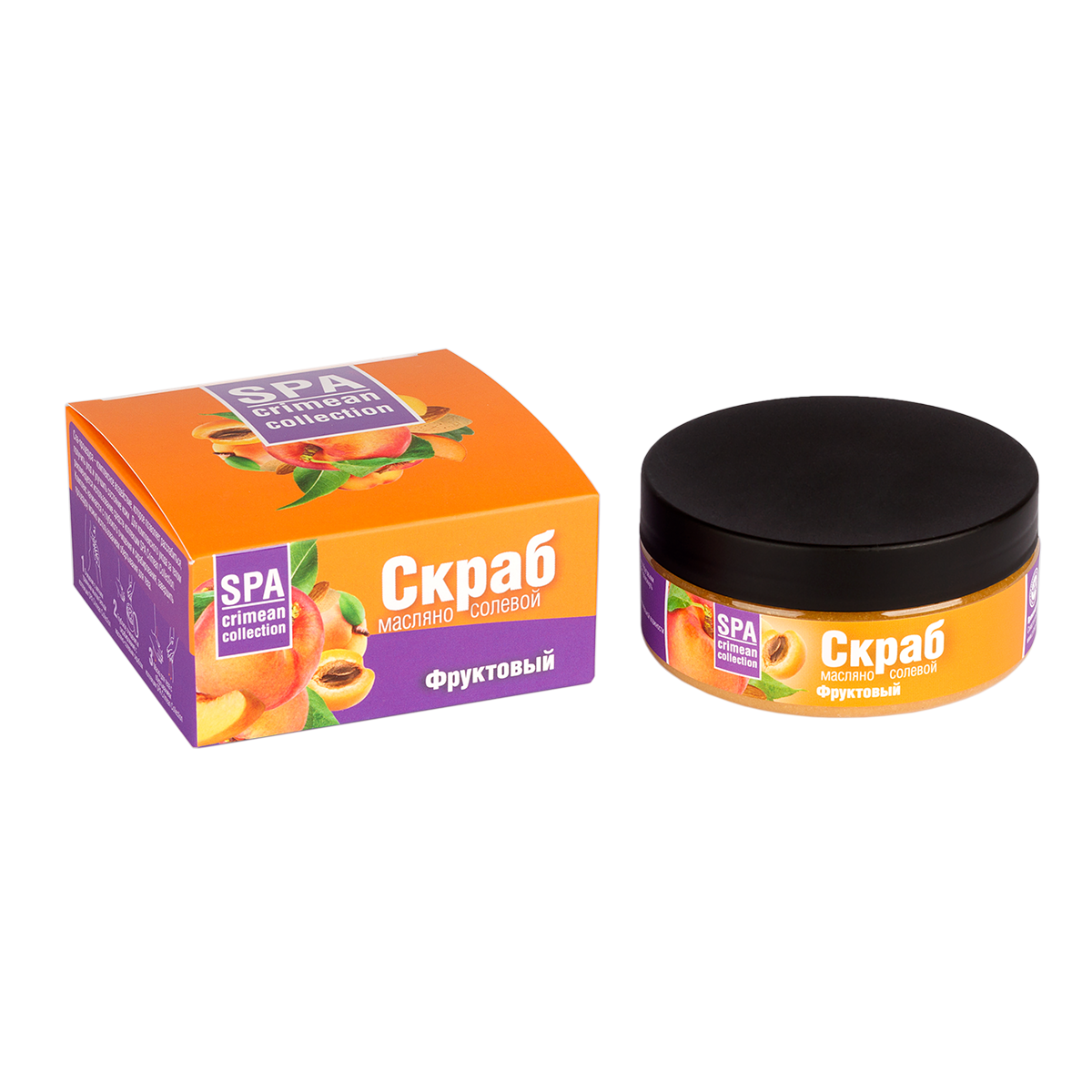 Соляной скраб Фруктовый