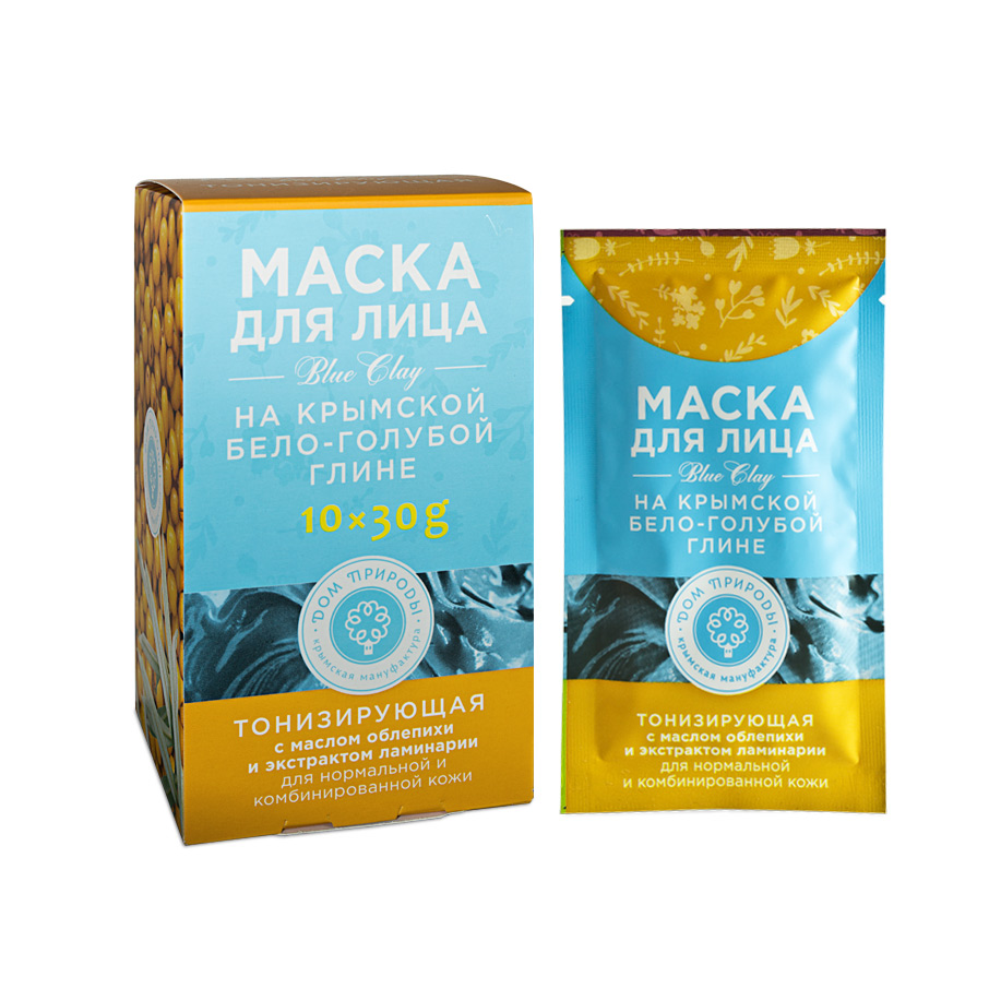 Маска для лица "Тонизирующая" (саше)