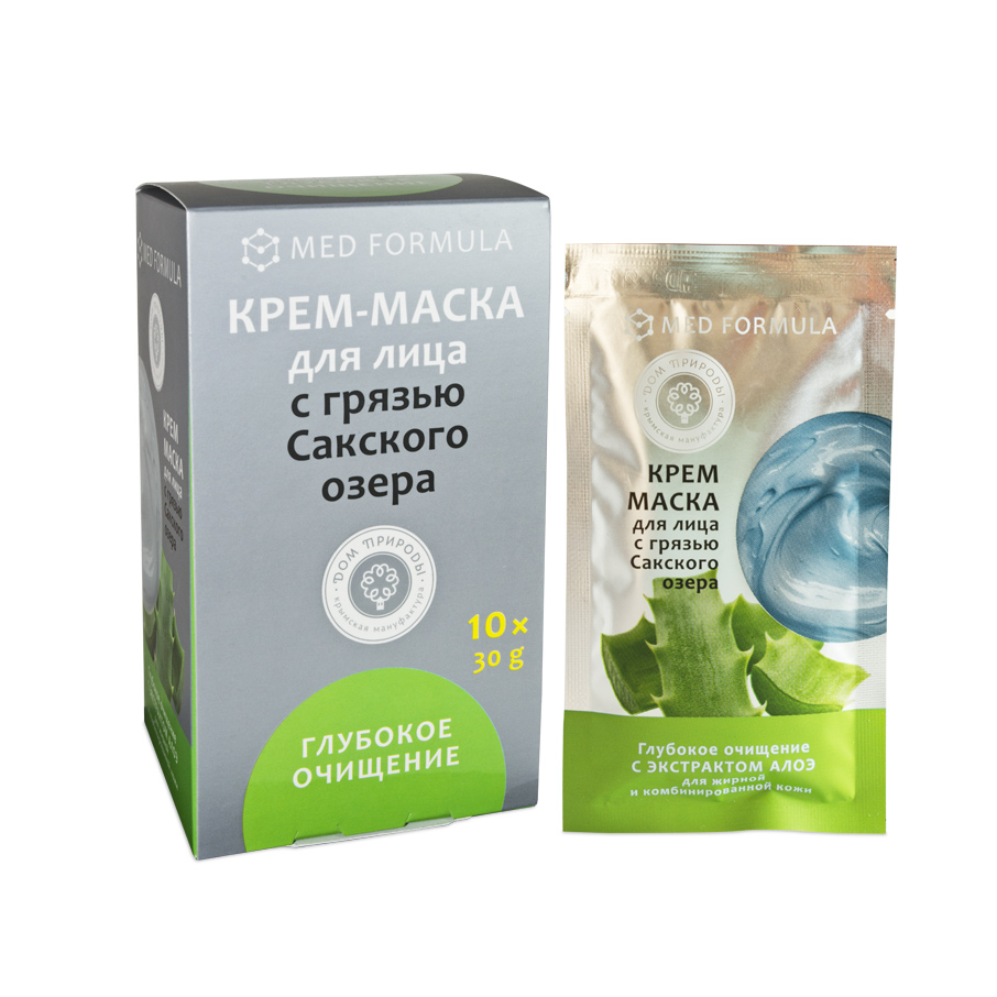 Крем-маска для лица Глубокое очищение саше
