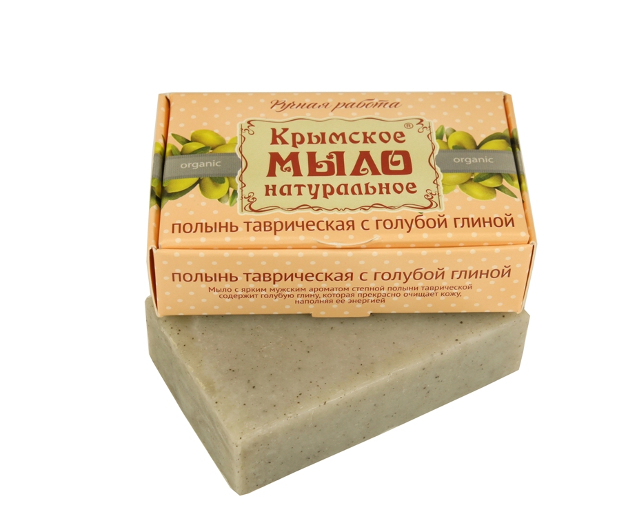 Мыло "Полынь таврическая с голубой глиной"