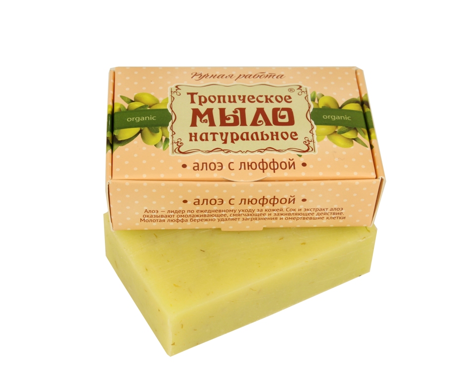 Мыло "Алоэ с люффой"