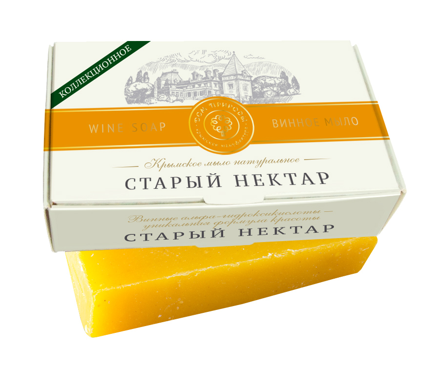 Мыло винное "Старый нектар" (деликатный уход)