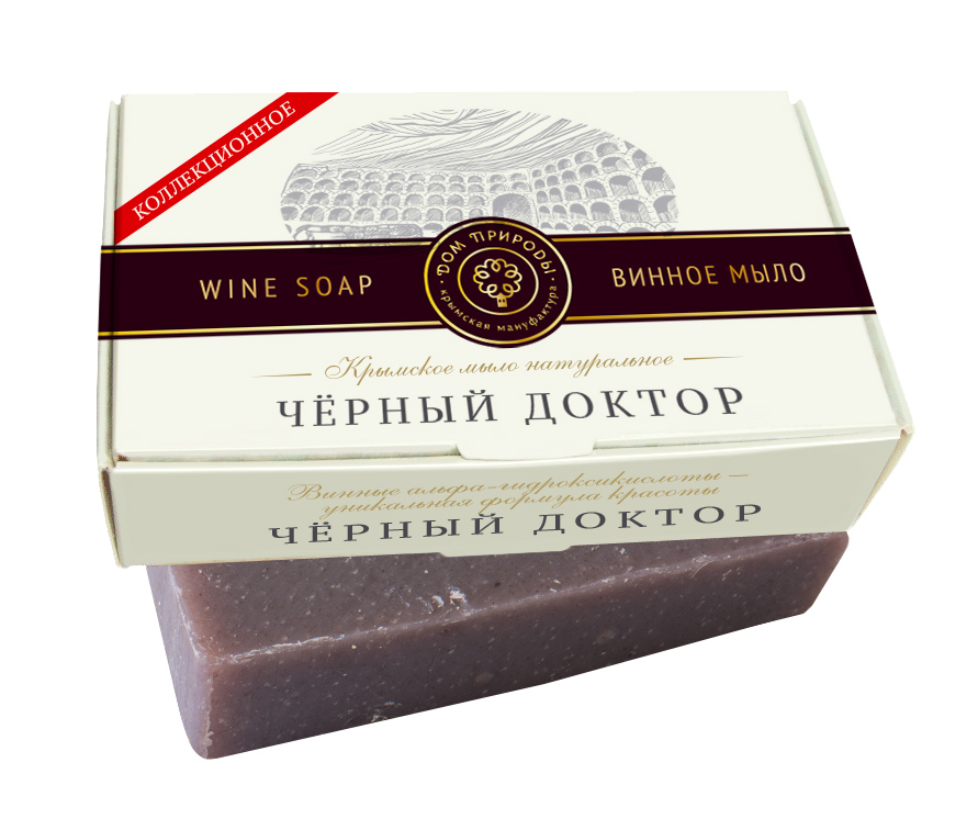 Мыло винное "Черный доктор" (AntiAge-комплекс)
