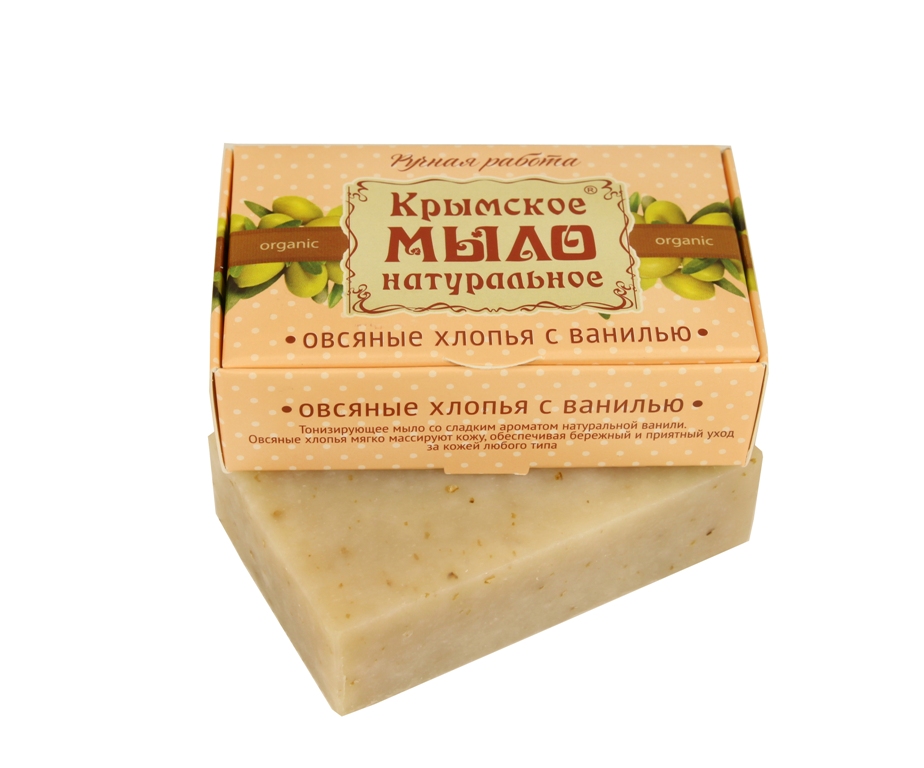 Мыло "Овсяные хлопья с ванилью"