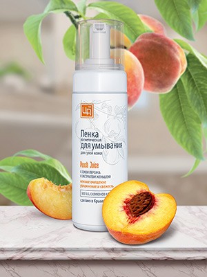  Пенка для умывания Peach Juice