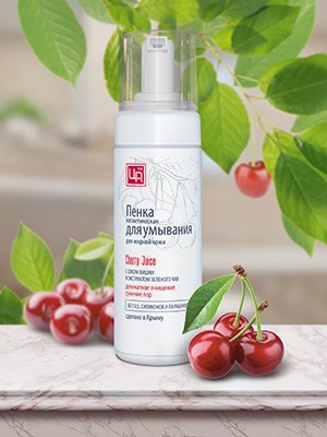 Пенка для умывания Cherry Juice