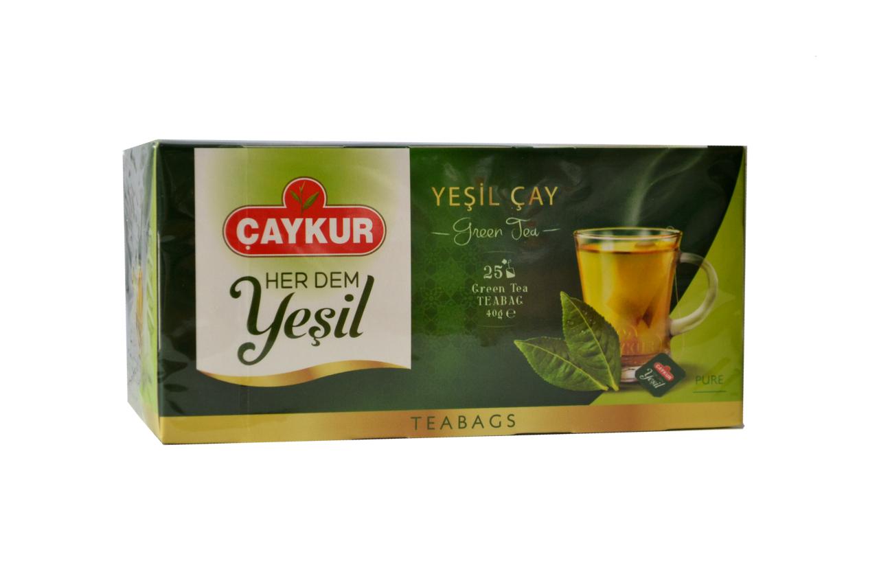 Чай зеленый Caykur Yesil 