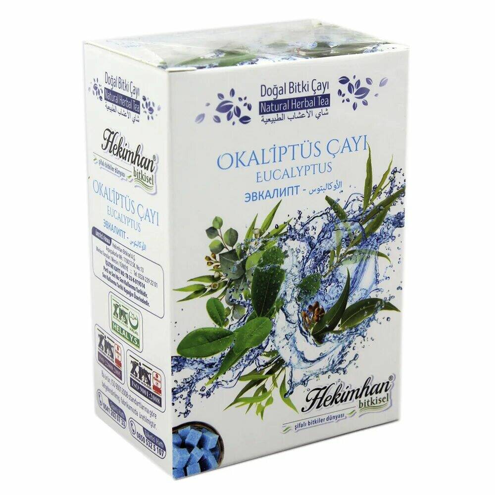 Чай прессованный Hekimhan эвкалиптовый