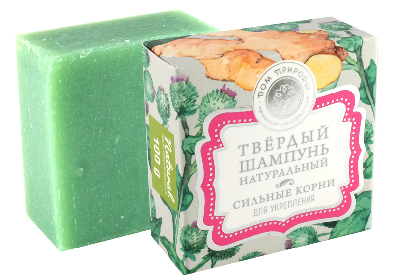 Твердый шампунь "Сильные корни"
