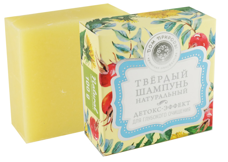 Твердый шампунь "Детокс-эффект"